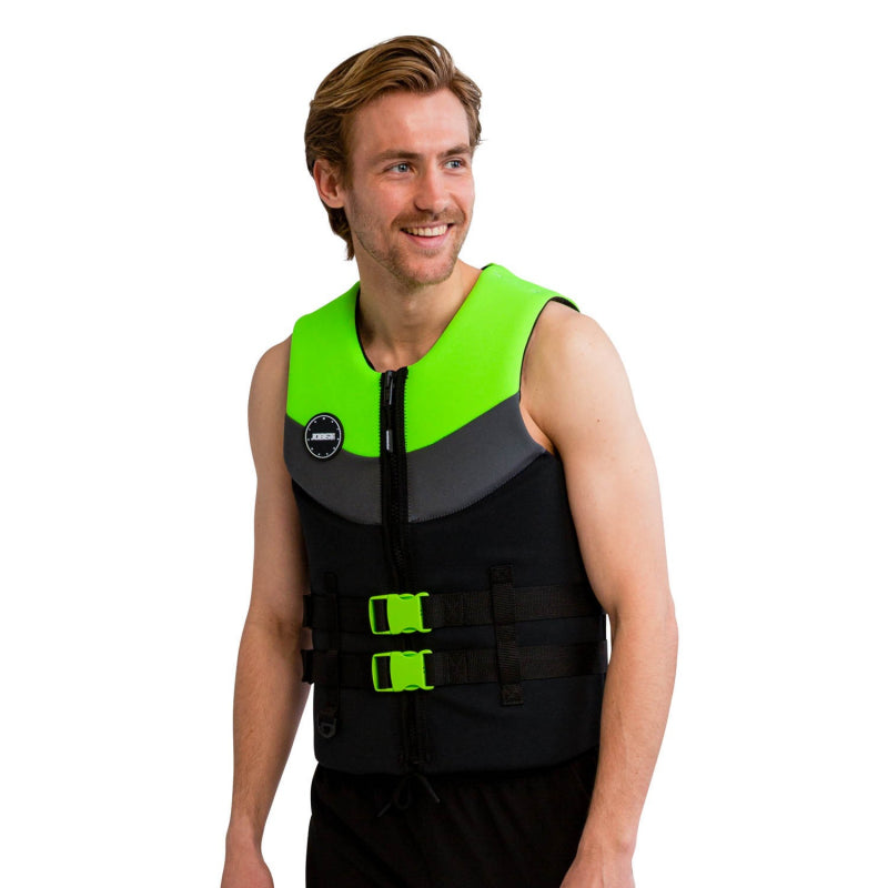 GIUBBOTTO NEO VEST MEN LIME TG.L - J244922004-L - JOBE