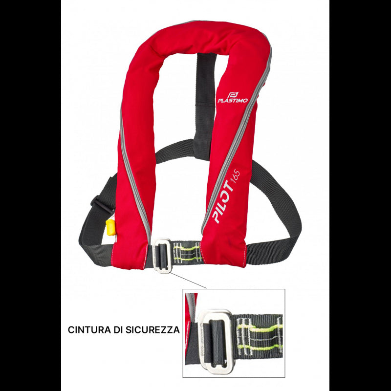 PILOT 165 N AUT. ROSSO C/CINTURA - P66801 - PLASTIMO