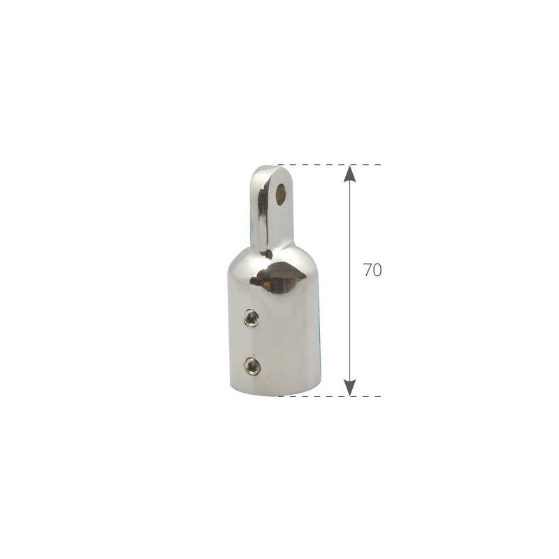 GIUNTO A CAPPUCCIO  Ø MM.25 - 6565613 - FORNITURE NAUTICHE ITALIANE
