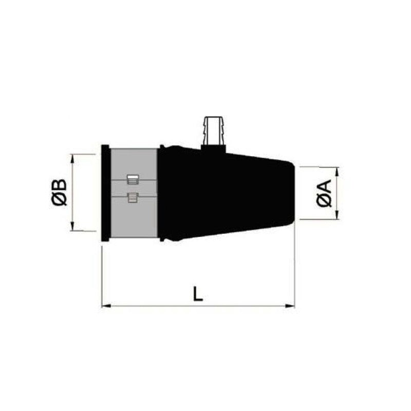 PORTAGOMMA PER PROPELLER SHAFT - 2728910 - FORNITURE NAUTICHE ITALIANE