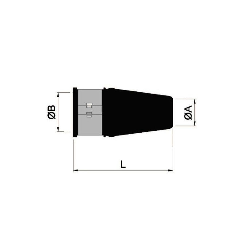 PROPELLER SHAFT Ø MM.45 - 2728345 - FORNITURE NAUTICHE ITALIANE