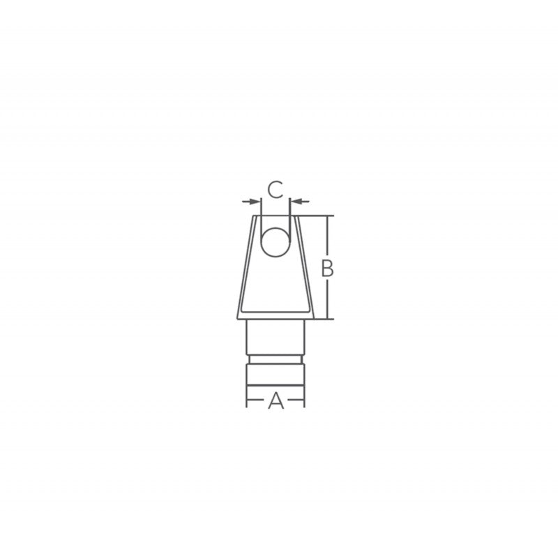 GIUNTO INOX MASCHIO  MM.22,4 - 6565409 - MARINE TOWN