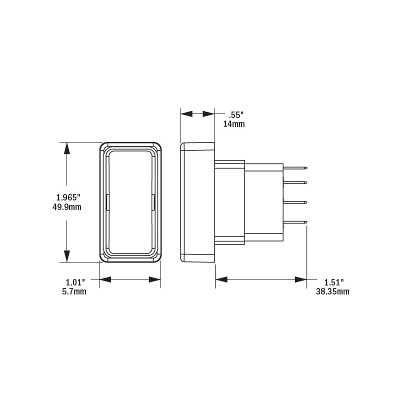 INTERRUTTORE CONTURA PER SOLENOIDI — SKU 4102145 — immagine 2
