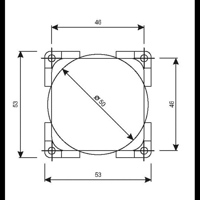 INTERRUTTORE ON - OFF 12/24 V - 3939420 - CBE