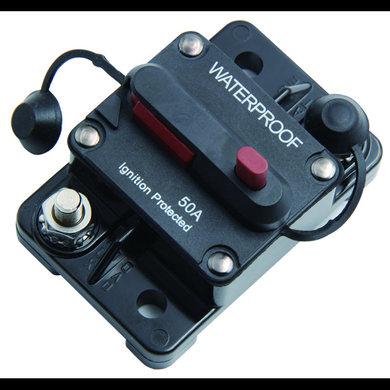 INTERRUTTORE TERMICO 50 AMP. - 3900705 - FORNITURE NAUTICHE ITALIANE