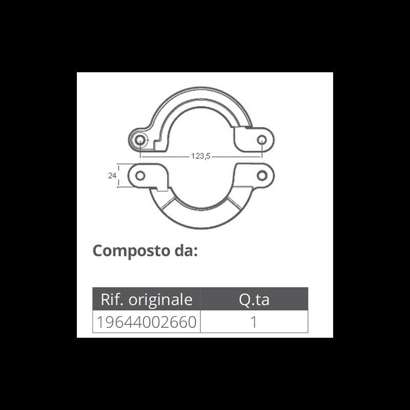 KIT ALLUM. YANMAR SD 20-30-31-40-50 - 2640115 - TECNOSEAL