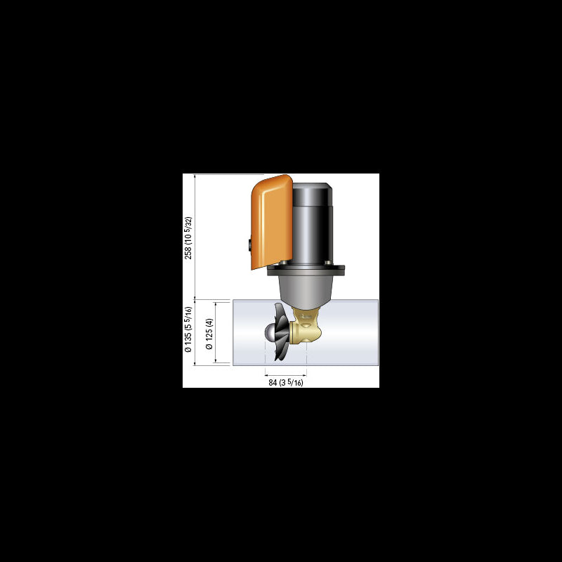 KIT COMPLETO ELICA BTQ 125-40 - 0390005 - QUICK