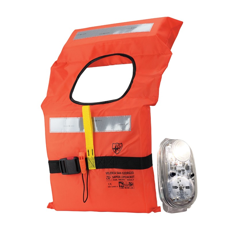 KIT 4 SAMOA ADULTO 150N +4 LUCI - 1010076 - FORNITURE NAUTICHE ITALIANE