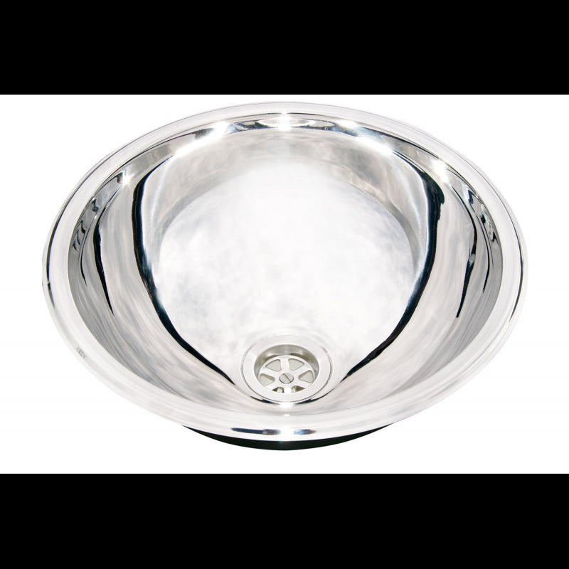 LAVELLO INOX Ø MM.450 - 2424103 - FORNITURE NAUTICHE ITALIANE