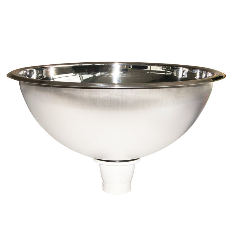 LAVELLO INOX Ø MM.450 - 2424103 - FORNITURE NAUTICHE ITALIANE