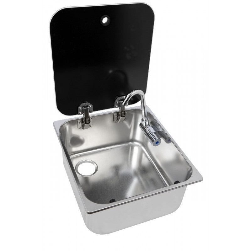 LAVELLO+COPERCHIO VETRO E RUBINETTO - 2401511 - NAVYLOAD
