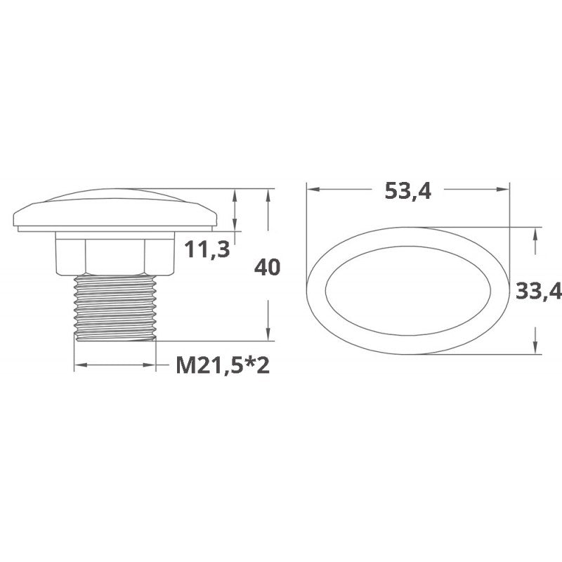 LUCE DI CORTESIA BLU - 4000165 - AAA