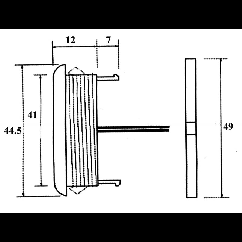 7 LED BIANCO 12 VOLTS - 4000310 - BINDING UNION