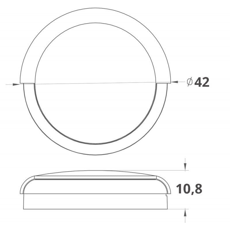 LUCE DI CORTESIA BLU - 4000169 - AAA