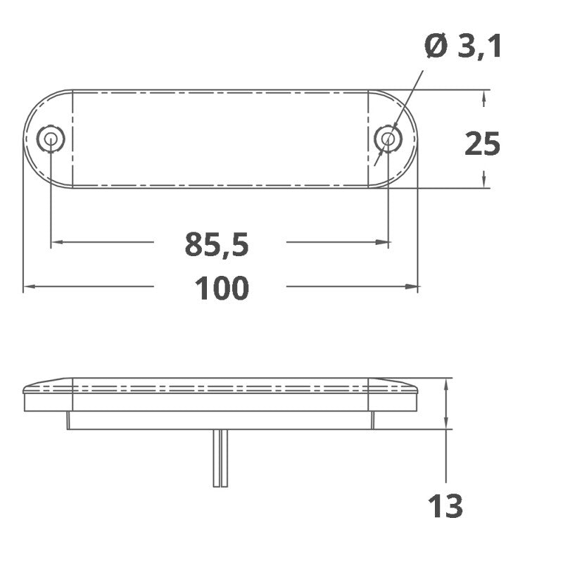 LUCE DI CORTESIA A LED 12V — SKU 4000383 — immagine 3
