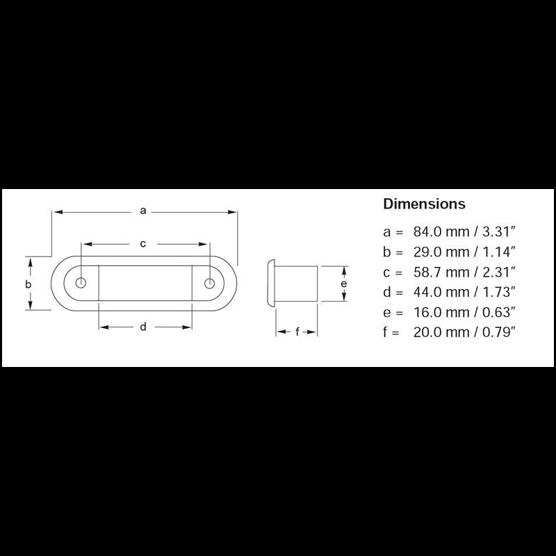 SEGNAPASSI BIANCO CALDO - LUCIDO - 4025102 - HELLA MARINE
