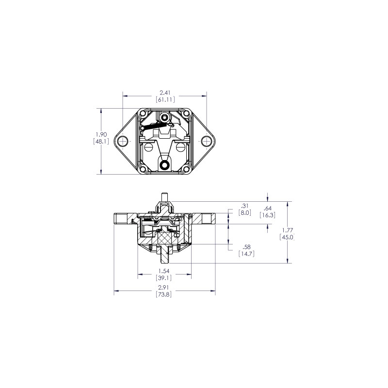 MAGNETOTERMICO AD INCASSO — SKU 4107082 — immagine 2
