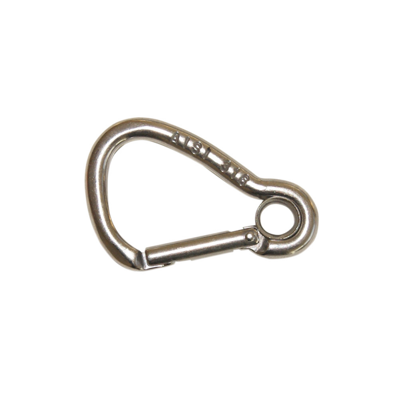 MOSCHETTONE AIMMETRICO "KONG" CON OCCHIO INOX 316 — SKU 0606785 — immagine 1
