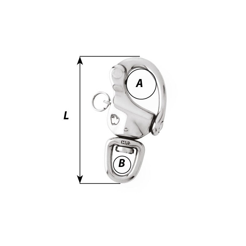 MOSCHETTONE PER SPINNAKER MM 70 - 0602473 - WICHARD