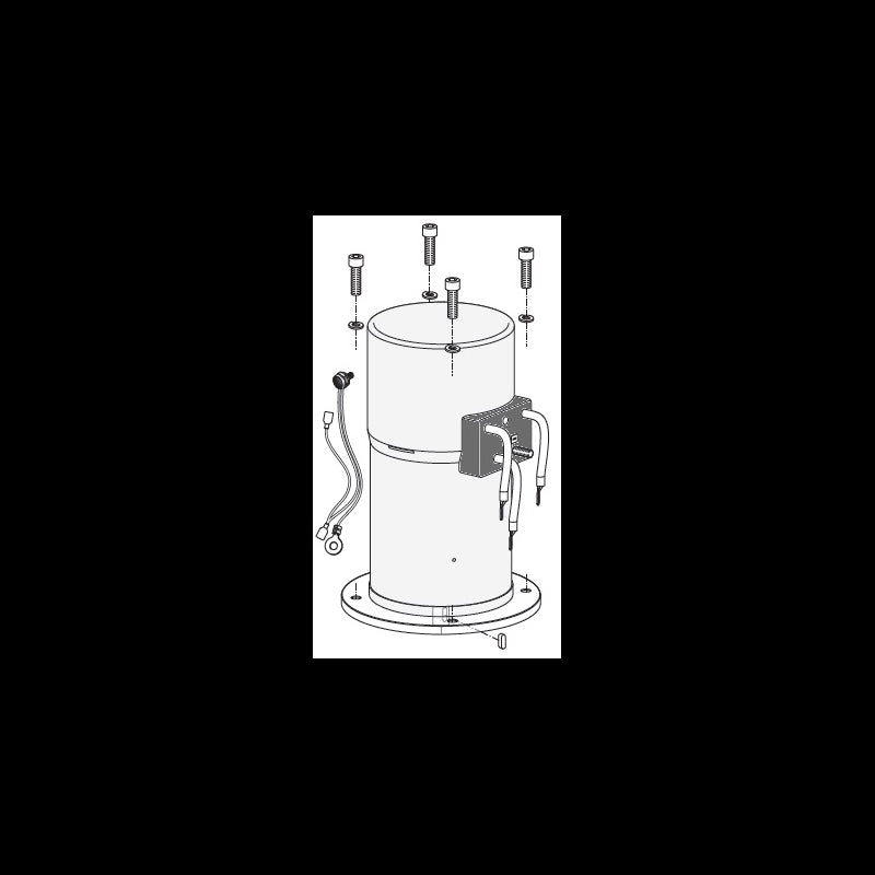 MOTOR 2200W 12V BTQ 140+T - 0390454 - QUICK