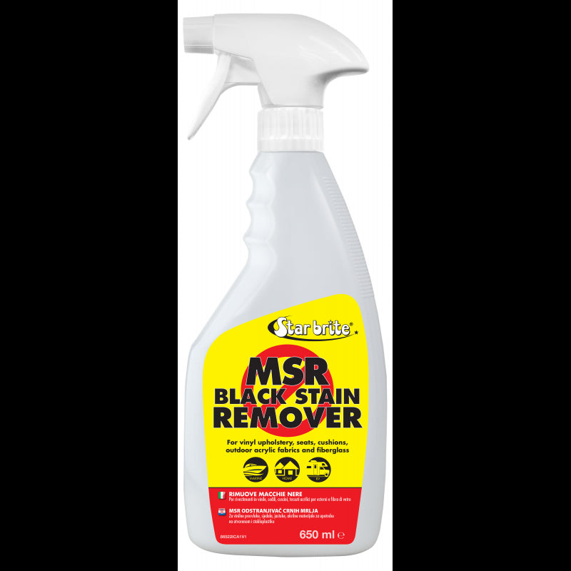 MSR BLACK STAIN REMOVER 650ML - 6401242 - STAR BRITE