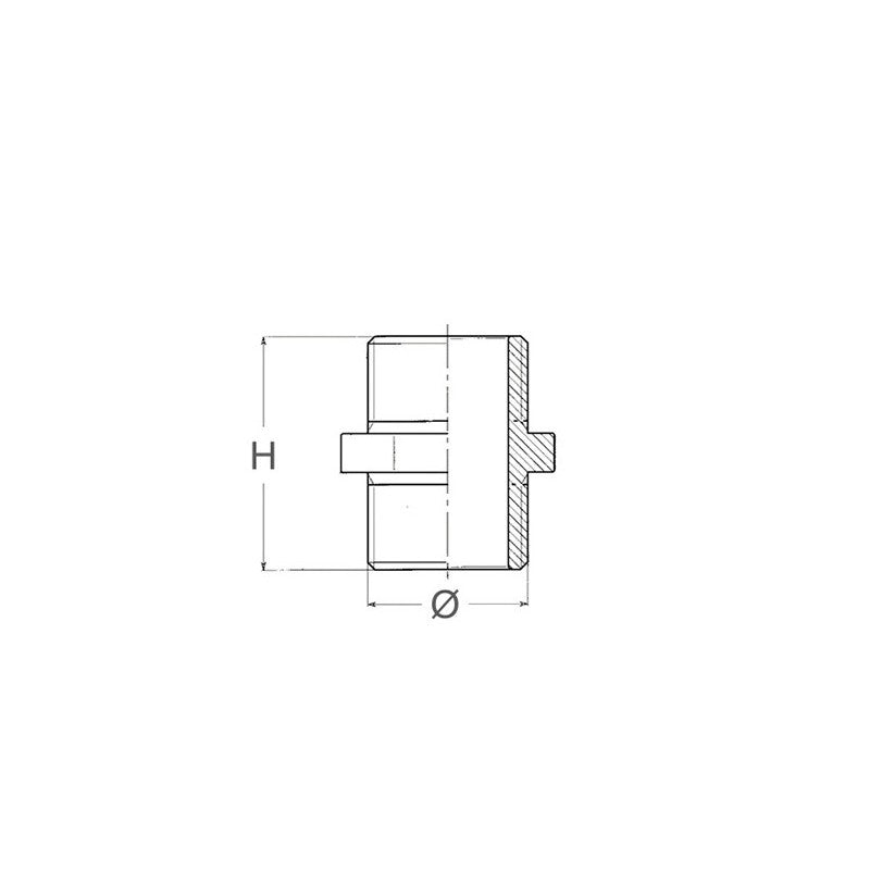 NIPLESS RIDOTTO M-M IN BRONZO — SKU 1820161 — immagine 2