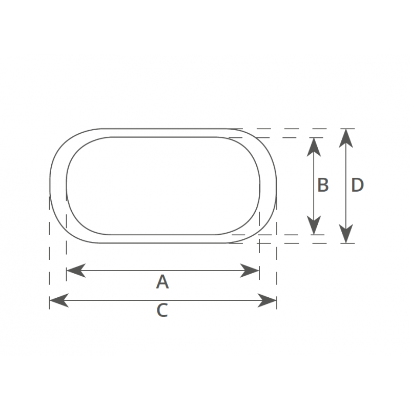 OBLO' SEMIELLITTICO — SKU 3232144 — immagine 2