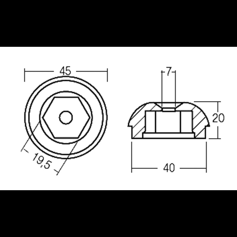 OGIVA ZN SLEIPNER SP 55/75/95 - 2626622 - ENRICO POLIPODIO