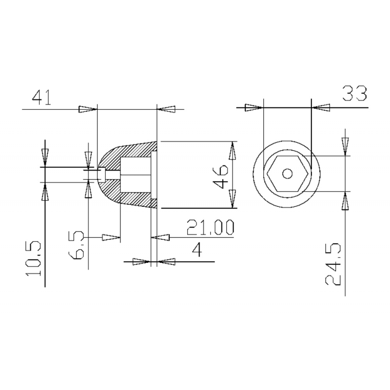 OGIVA PER BOW THRUST SIDE POWER-SLEIPNER — SKU 2626199 — immagine 3