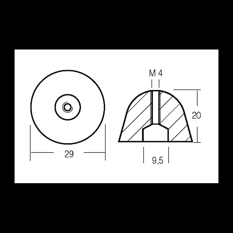 OGIVA PER BOW THRUST - 2626542 - TECNOSEAL