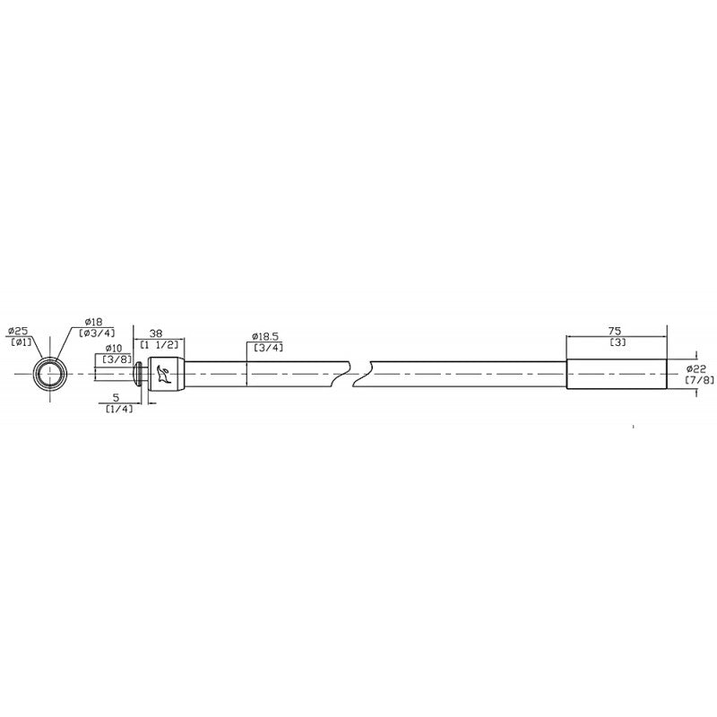 PALO PER SISTEMA SUNSHADE MT.1,7 - 6506854 - MARINE TOWN