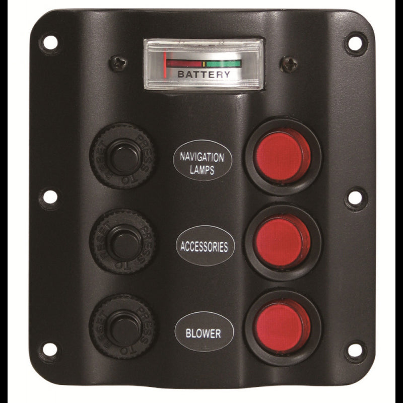 PANNELLO ELE. 3 INT+VOLTMETRO - 3939350 - AAA