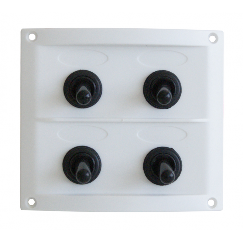 PANNELLO ELETTRICO BIANCO 4 INT. - 3901074 - AAA