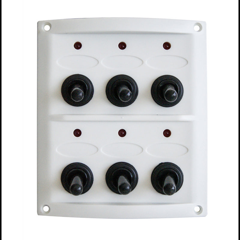 PANNELLO ELETTRICO BIANCO 6 INT. - 3901076 - AAA