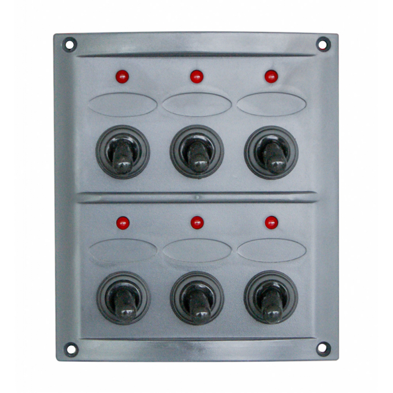 PANNELLO ELETTRICO 6 INTERRUTTORI - 3901064 - AAA