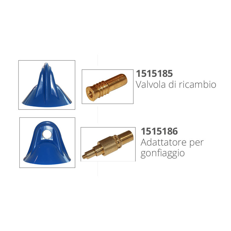 PARABORDI A PERA BIANCO — SKU 1515135B — immagine 2