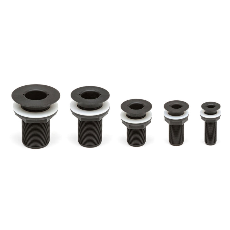 PASSASCAFO INCASSO 1" NERO - 1804914 - TRUDESIGN