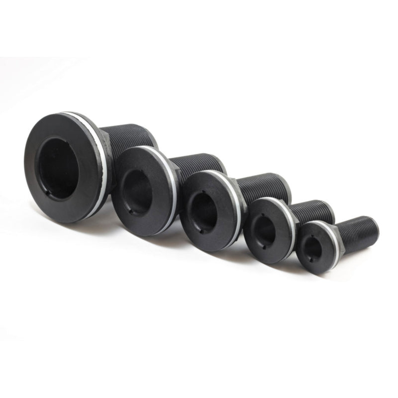 PASSASCAFO NERO  FILETTATO 1/2" - 1804857 - TRUDESIGN