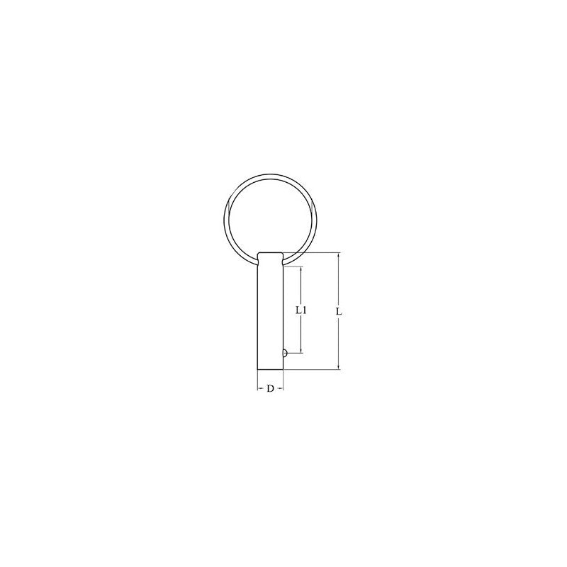 PERNO SFILABILE IN ACCIAIO INOX — SKU 6500708 — immagine 2