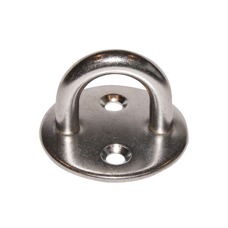 PIASTRA TONDA C/CAVALLOTTO - 5050456 - FORNITURE NAUTICHE ITALIANE