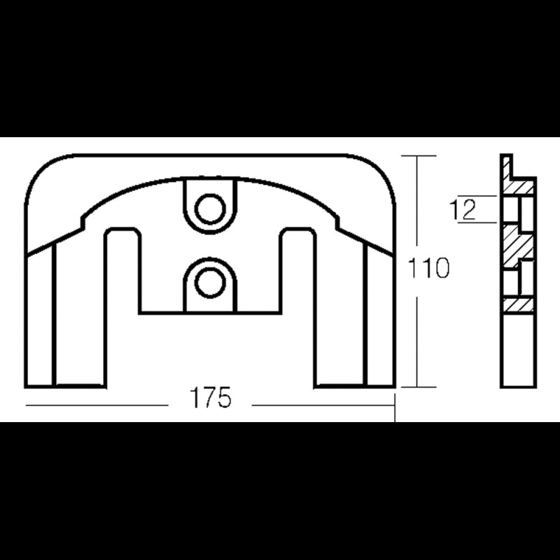 PIASTRA BRAVO I-II-III IN ZINCO - 2626314 - ENRICO POLIPODIO