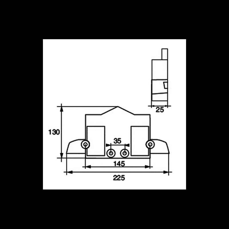 PLACCA PER ENTROFUORIBORDO - 2626436 - TECNOSEAL