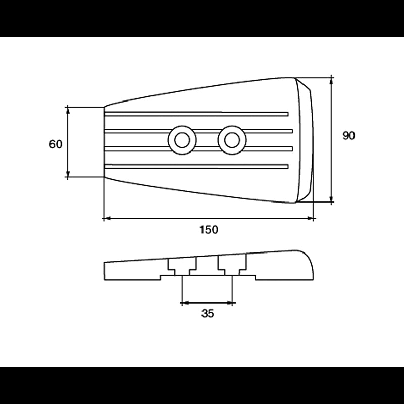 PIASTRA PIEDE POPPIERO SX-A/DPS-A - 2626538 - TECNOSEAL