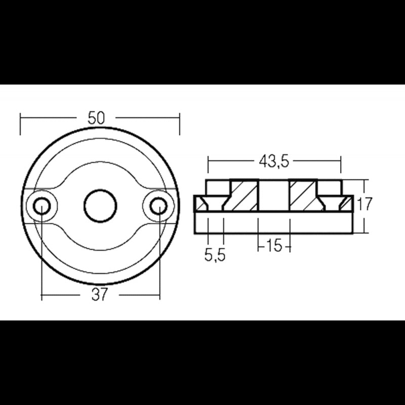 RONDELLA VETUS 35/55 - 2626629 - TECNOSEAL