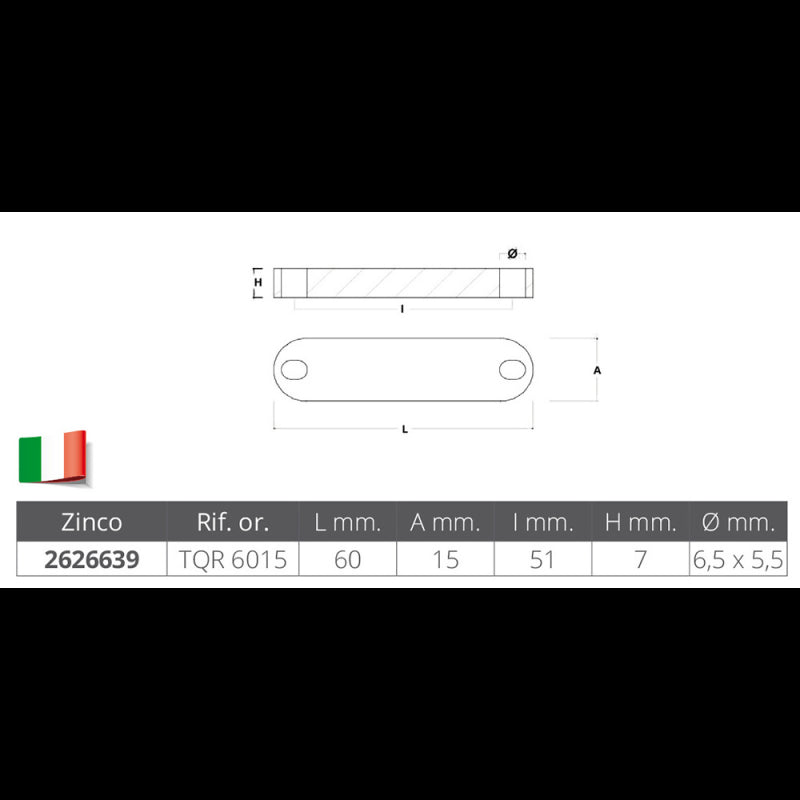 PIASTRINA PER QUICK - 2626639 - TECNOSEAL