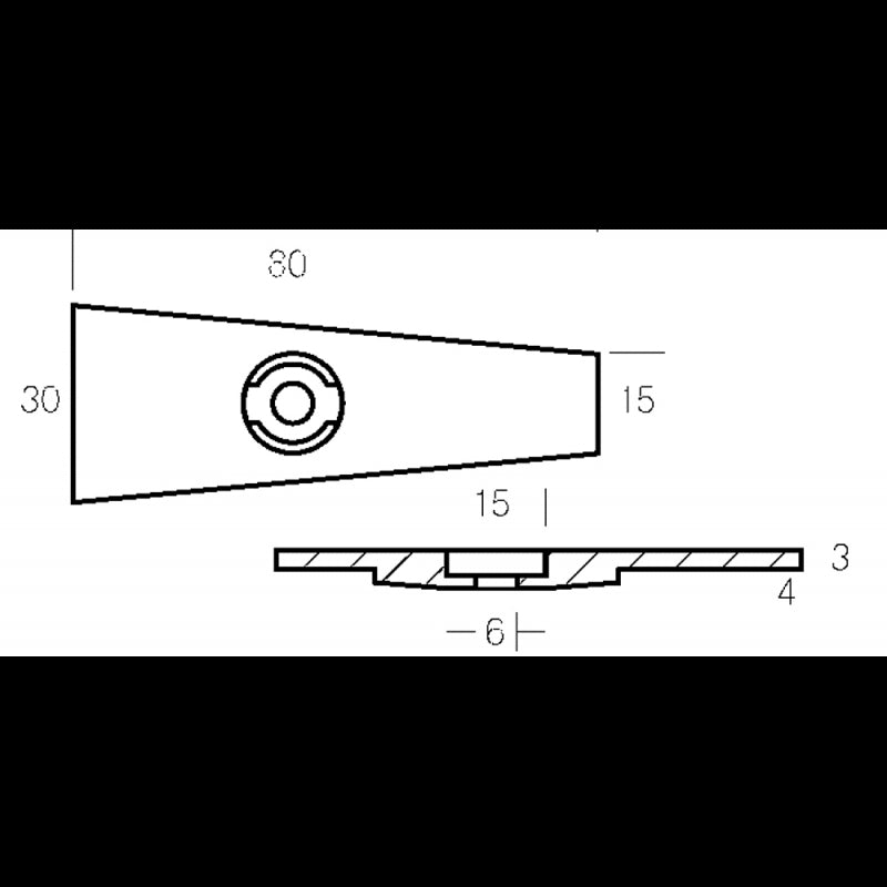 PIASTRINA 6/8 HP - 2626408 - ENRICO POLIPODIO