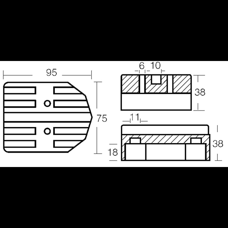PLACCA ALPHA ONE BRAVO I-II-III - 2626309 - ENRICO POLIPODIO