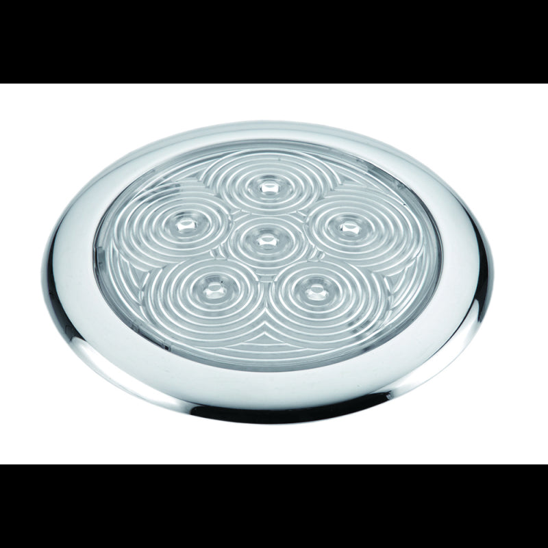PLAFONIERA INOX A 6 LED ØMM.110x11h - 4000700 - AAA