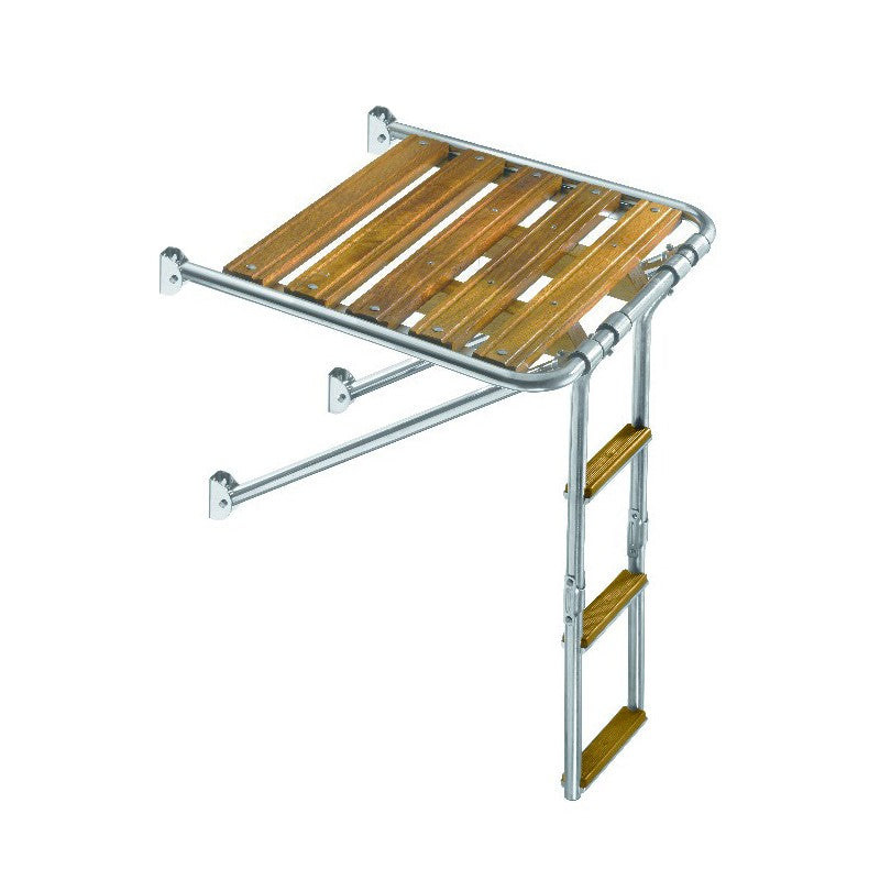 PLANCETTA CM.60X55 C/SCALETTA - 3030426 - FORNITURE NAUTICHE ITALIANE