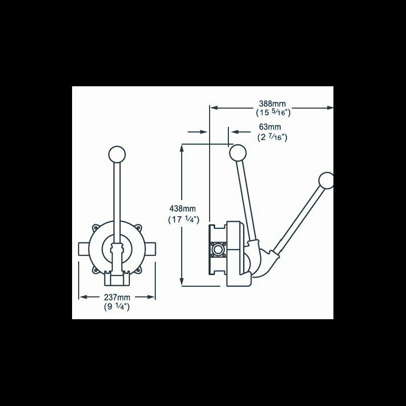 POMPA A MANO GUSHER TITAN HD - 1603023 - WHALE